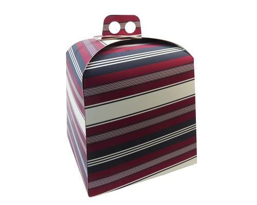 Scatola Panettone Elegance 20x20x20 Confezionamento Regalo Natale